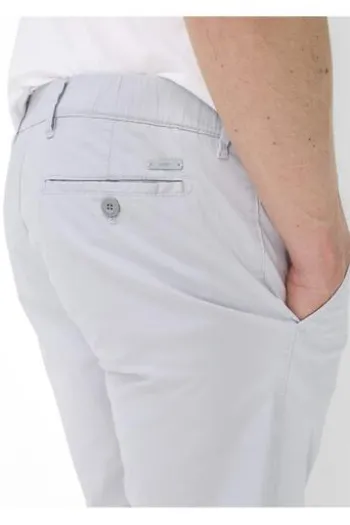 EUREX BY BRAX Chino Hose Thilo silver Regular Fit