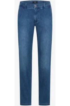 EUREX BY BRAX Chino Hose Thilo blue stone Regular Fit
