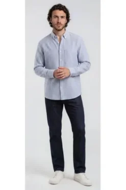 EUREX BY BRAX Denim Five Pocket Jeans dark blue Regular Fit