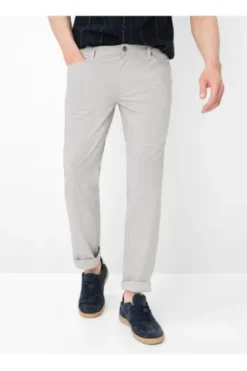EUREX BY BRAX Five Pocket Hose Luke beige Regular Fit