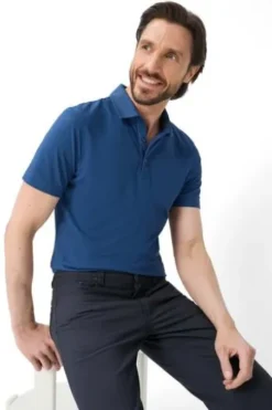 EUREX BY BRAX Five Pocket Hose Luke blue Regular Fit