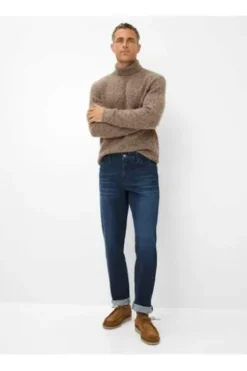 EUREX BY BRAX Five Pocket Jeans Luke dark blue Modern Fit