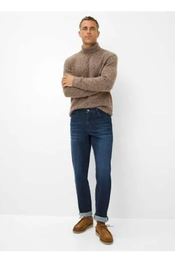 EUREX BY BRAX Five Pocket Jeans Luke dark blue Modern Fit
