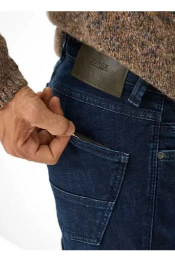 EUREX BY BRAX Five Pocket Jeans Luke dark blue Modern Fit