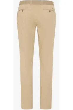 EUREX BY BRAX Flat Front Hose Torge beige Regular Fit