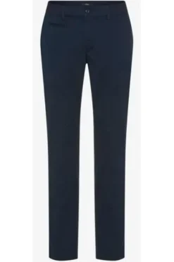 EUREX BY BRAX Flat Front Hose Torge navy Regular Fit