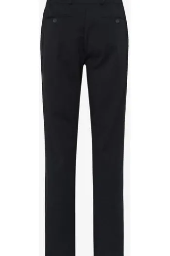 EUREX BY BRAX Jersey Chino Hose Thilo schwarz Regular Fit