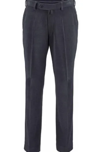 EUREX BY BRAX Schurwoll-Stretch-Cord-Hose marine Luis