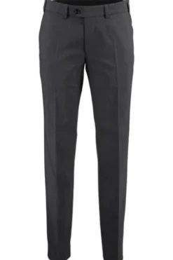 EUREX BY BRAX Schurwoll-Stretch-Hose Jan anthrazit Dehnbund