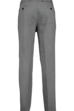EUREX BY BRAX Schurwoll-Stretch-Hose Jan grau Dehnbund