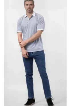 EUREX BY BRAX Stretch-Edel-Jeans Jim blue stone Flex Denim