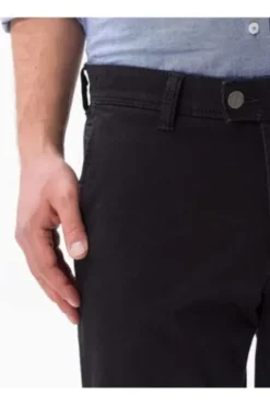 EUREX BY BRAX Stretch-Edel-Jeans Jim schwarz Flex Denim