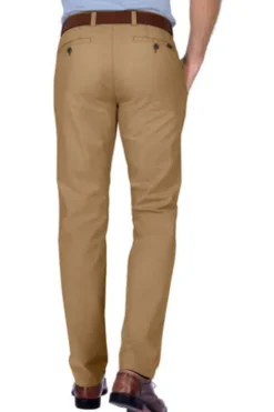 EUREX BY BRAX Tiefbund-Baumwoll-Stretch- Hose Jim camel Chino