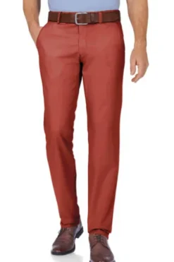 EUREX BY BRAX Tiefbund-Baumwoll-Stretch- Hose Jim terra Chino
