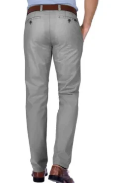 EUREX BY BRAX Tiefbund-Baumwoll-Stretch- Hose Jim grau Chino