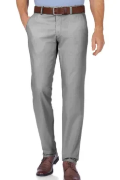 EUREX BY BRAX Tiefbund-Baumwoll-Stretch- Hose Jim grau Chino
