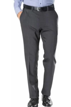 EUREX BY BRAX Tiefbund Schurwoll-Stretch-Hose Jan anthrazit