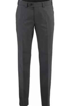EUREX BY BRAX Tiefbund Schurwoll-Stretch-Hose Jan anthrazit