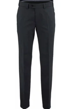 EUREX BY BRAX Tiefbund Schurwoll-Stretch-Hose Jan schwarz