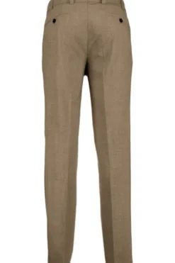 EUREX BY BRAX Tiefbund Schurwoll-Stretch-Hose Jan hellbraun