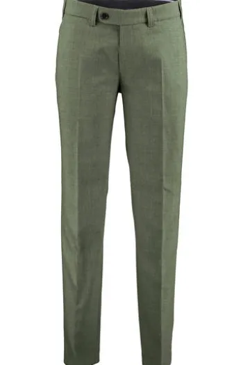 EUREX BY BRAX Tiefbund Schurwoll-Stretch-Hose Jan schilf