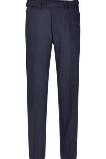 EUREX BY BRAX Woll-Stretch-Hose marine