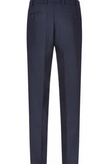 EUREX BY BRAX Woll-Stretch-Hose marine