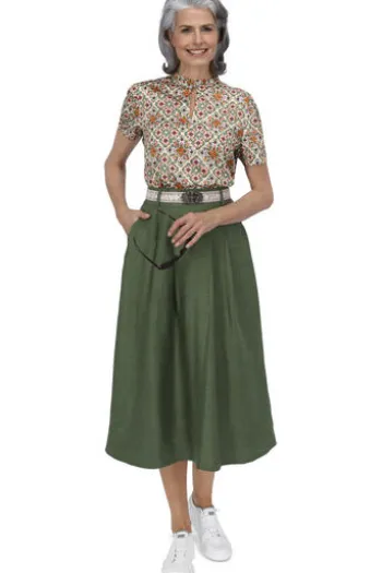 FELICITAS Bluse Banu koralle
