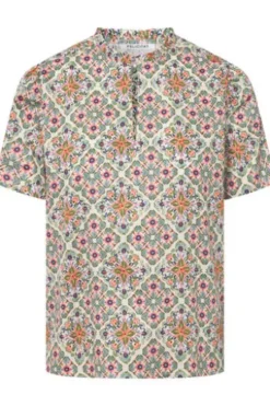 FELICITAS Bluse Banu koralle