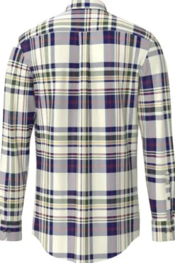 FYNCH HATTON Hemd deep merlot kariert Casual Fit