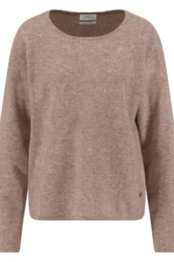 FYNCH HATTON Kaschmir-Pullover cappuccino Langarm