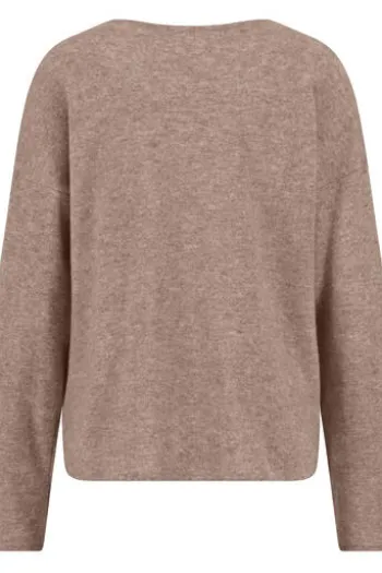 FYNCH HATTON Kaschmir-Pullover cappuccino Langarm
