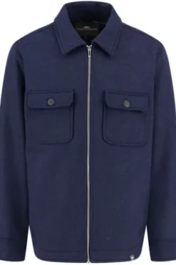 FYNCH HATTON Overshirt dark navy Casual Fit
