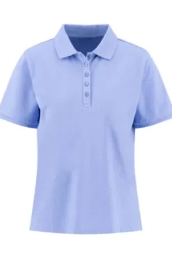 FYNCH HATTON Polo-Shirt cornflower blue Kurzarm