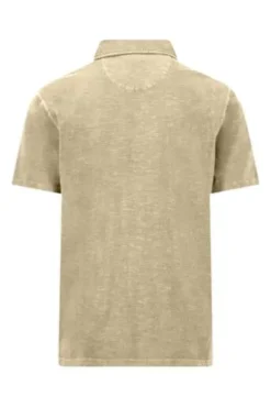 FYNCH HATTON Polo-Shirt dark khaki Casual Fit