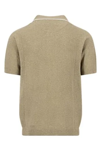 FYNCH HATTON Polo-Shirt pistachio Casual Fit