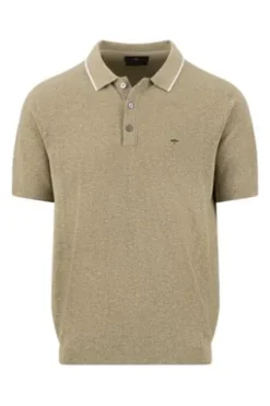 FYNCH HATTON Polo-Shirt pistachio Casual Fit