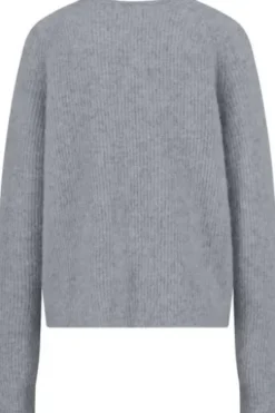 FYNCH HATTON Pullover alloy grey Langarm