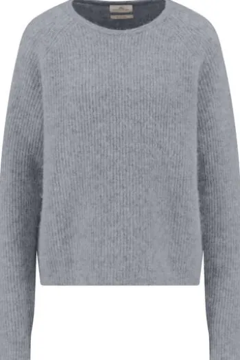 FYNCH HATTON Pullover alloy grey Langarm