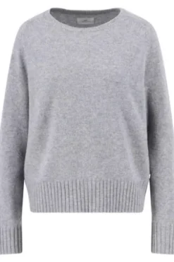 FYNCH HATTON Pullover alloy grey Langarm