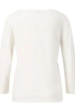 FYNCH HATTON Pullover Natur 3/4-Arm