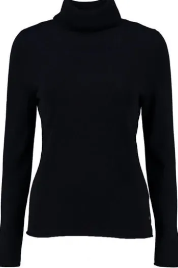 FYNCH HATTON Rollkragen-Pullover marine aus hochwertigem Kaschmir
