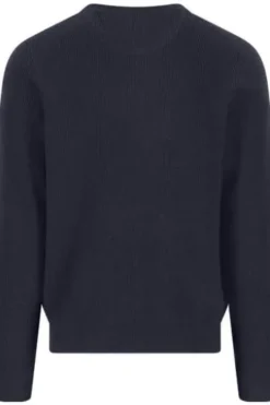 FYNCH HATTON Rundhals Pullover navy Casual Fit