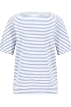 FYNCH HATTON Shirt cornflower blue gestreift