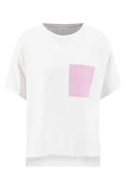 FYNCH HATTON Shirt White-sorbet rose