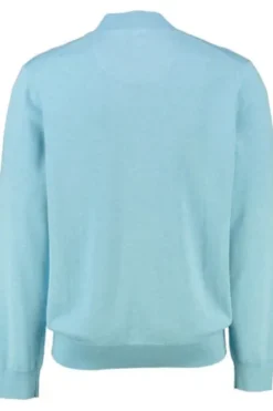 FYNCH HATTON Strickjacke hellblau