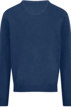 FYNCH HATTON V-Ausschnitt Pullover midnight Casual Fit