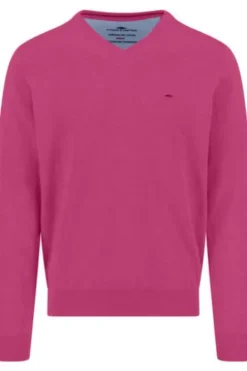 FYNCH HATTON V-Ausschnitt Pullover malaga Casual Fit