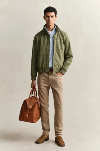 GANT Hampshire Blouson dry herb green Regular Fit