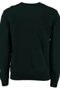 GANT Lambswool Rundhals Pullover dunkelgrün Superfine Lambswool